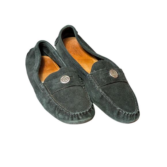 Coach Nicola Suede Loafrs Womens 11B - Picture 1 of 9